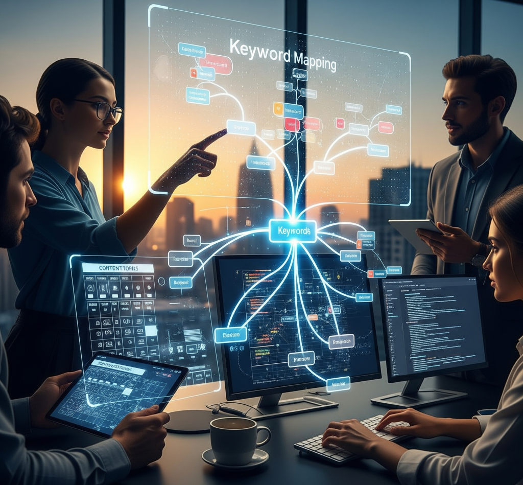 Keyword Mapping & Content Strategy How Apexia Connects SEO to Real Sales